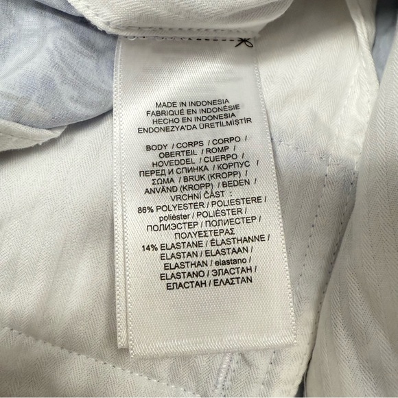 RLX Ralph Lauren Golf Shorts Mens 34 White Blue Fish Preppy Nautical Performance - Picture 7 of 8